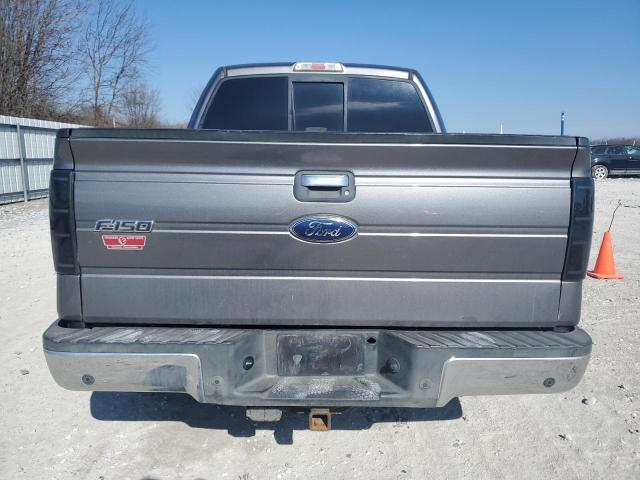 1FTFW1CT8BFA56160 - 2011 FORD F150 SUPERCREW GRAY photo 6