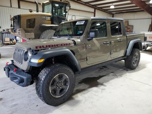 1C6JJTBG9LL163835 - 2020 JEEP GLADIATOR RUBICON BEIGE photo 1