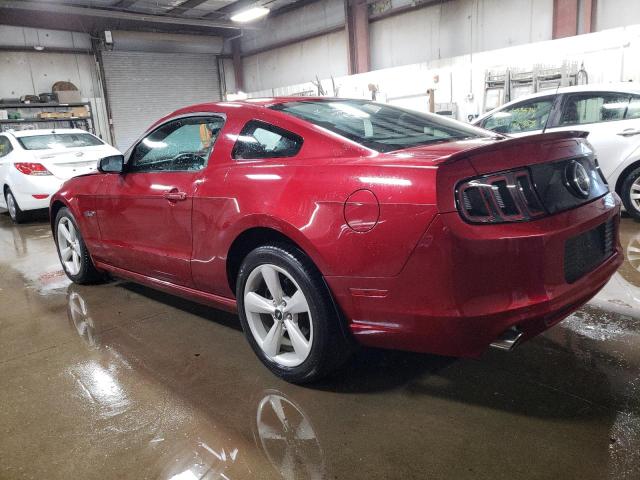 1ZVBP8CF9E5246992 - 2014 FORD MUSTANG GT RED photo 2