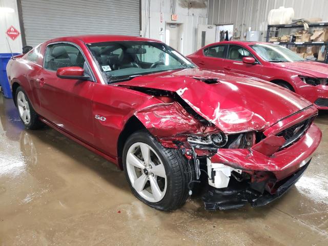 1ZVBP8CF9E5246992 - 2014 FORD MUSTANG GT RED photo 4