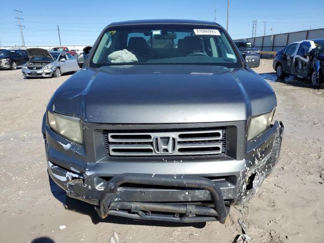 2HJYK165X8H512597 - 2008 HONDA RIDGELINE RTL GRAY photo 5