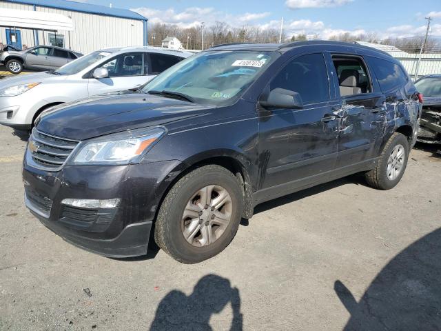 1GNKRFED8HJ153350 - 2017 CHEVROLET TRAVERSE LS GRAY photo 1