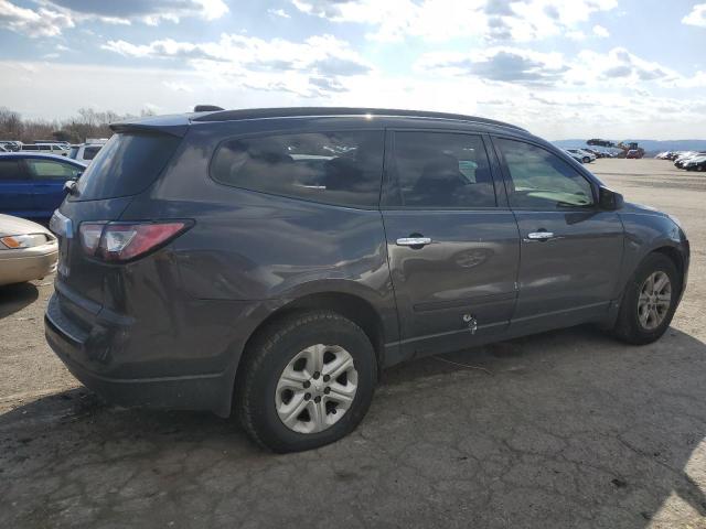 1GNKRFED8HJ153350 - 2017 CHEVROLET TRAVERSE LS GRAY photo 3