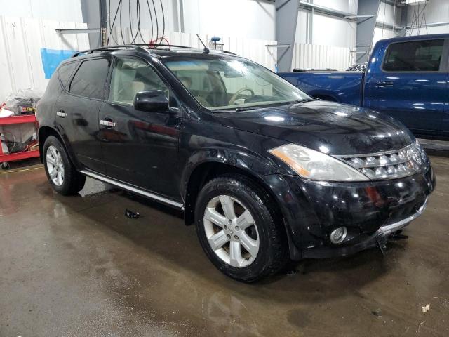 JN8AZ08WX7W658018 - 2007 NISSAN MURANO SL BLACK photo 4