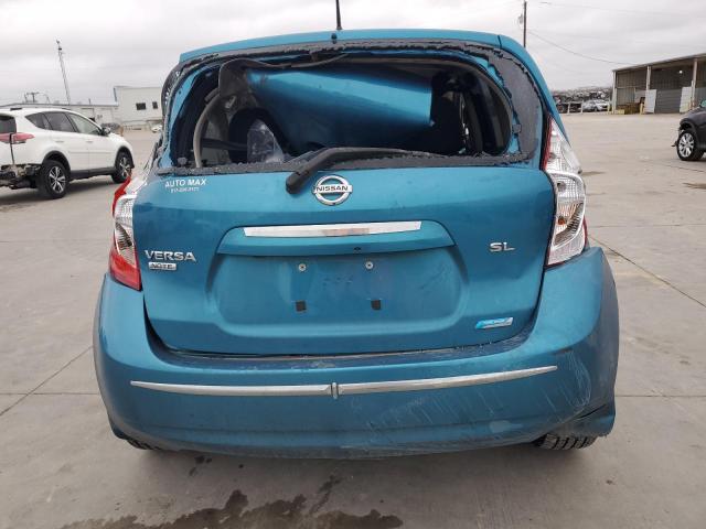 3N1CE2CP3EL357687 - 2014 NISSAN VERSA NOTE S TURQUOISE photo 6