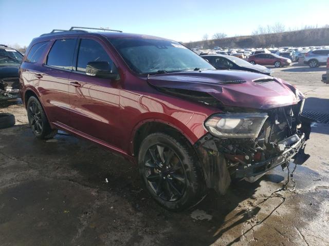 1C4SDJCT1JC282917 - 2018 DODGE DURANGO R/T BURGUNDY photo 4