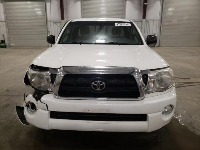 5TEUU42N95Z121090 - 2005 TOYOTA TACOMA ACCESS CAB WHITE photo 5