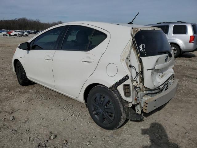 JTDKDTB31E1084644 - 2014 TOYOTA PRIUS C WHITE photo 2