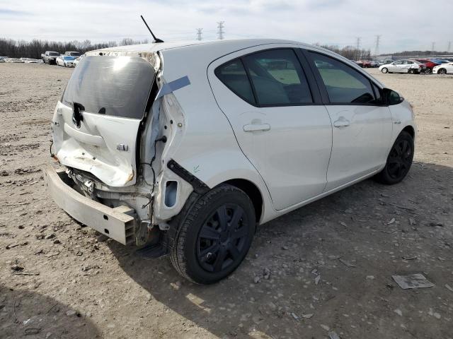 JTDKDTB31E1084644 - 2014 TOYOTA PRIUS C WHITE photo 3