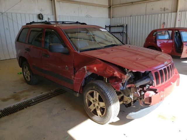 1J4HR48N85C716144 - 2005 JEEP GRAND CHER LAREDO BURGUNDY photo 4