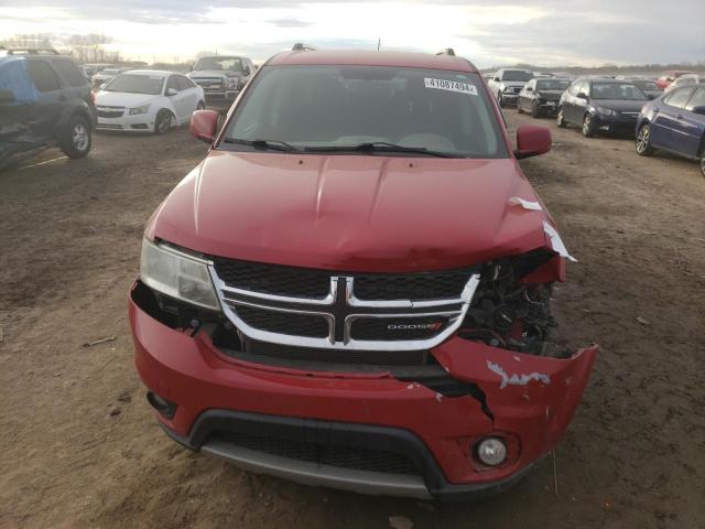 3C4PDCDG7DT607422 - 2013 DODGE JOURNEY CREW RED photo 5