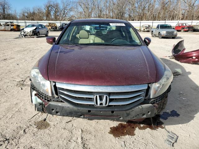 1HGCP3F86CA041398 - 2012 HONDA ACCORD EXL MAROON photo 5