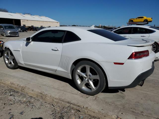 2G1FD1E30F9312091 - 2015 CHEVROLET CAMARO LT WHITE photo 2