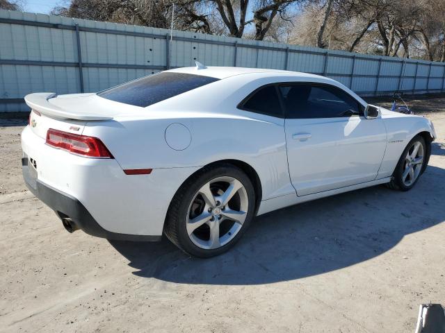 2G1FD1E30F9312091 - 2015 CHEVROLET CAMARO LT WHITE photo 3