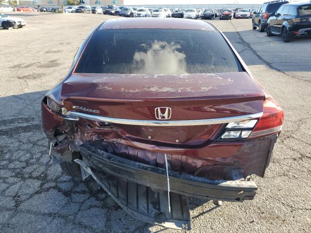 19XFB2F53DE042470 - 2013 HONDA CIVIC LX BURGUNDY photo 6