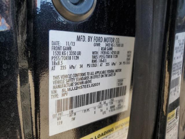 5LMJJ2H57EEL02031 - 2014 LINCOLN NAVIGATOR 黑色 照片 12