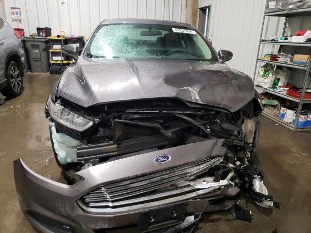 3FA6P0HR0DR326420 - 2013 FORD FUSION SE GRAY photo 5