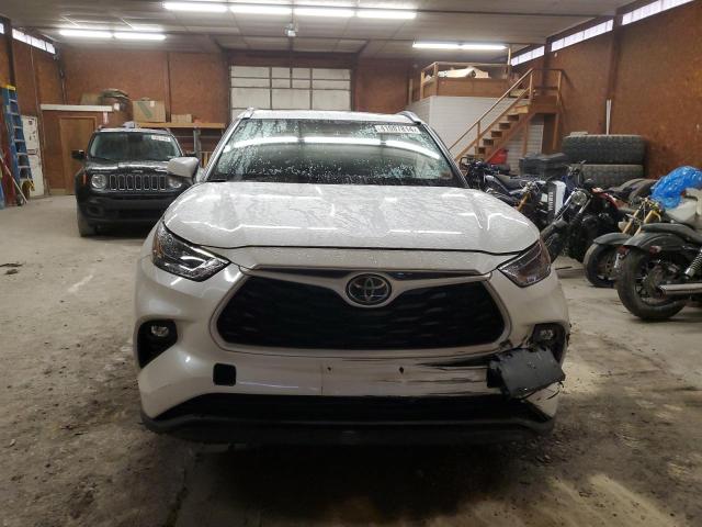 5TDGZRBH0MS099045 - 2021 TOYOTA HIGHLANDER XLE WHITE photo 5