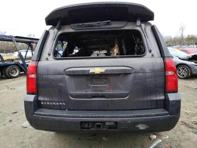 1GNSKJKC8FR152197 - 2015 CHEVROLET SUBURBAN K1500 LT GRAY photo 6