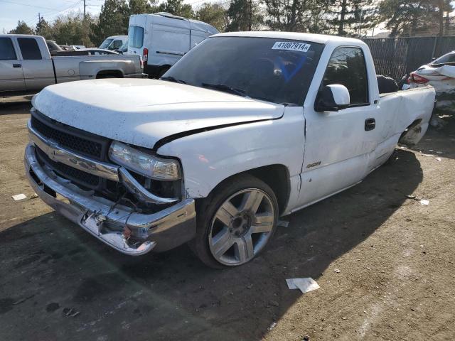 1GCEC14W9XZ100282 - 1999 CHEVROLET SILVERADO C1500 WHITE photo 1