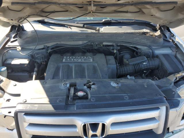 5FNYF28728B019497 - 2008 HONDA PILOT EXL SILVER photo 11