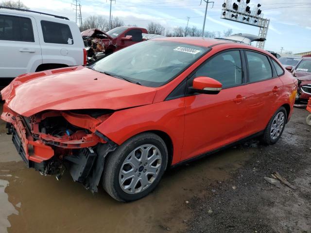 1FAHP3F2XCL474667 - 2012 FORD FOCUS SE RED photo 1