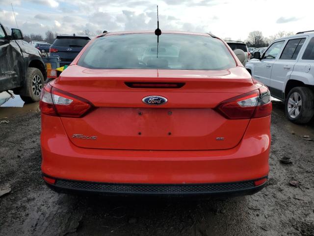 1FAHP3F2XCL474667 - 2012 FORD FOCUS SE RED photo 6