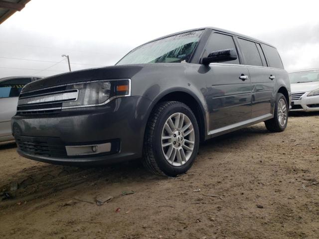 2FMGK5C81KBA14865 - 2019 FORD FLEX SEL GRAY photo 1