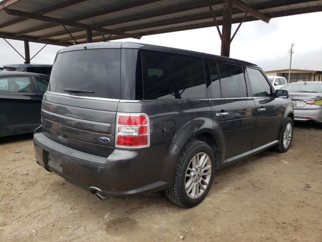 2FMGK5C81KBA14865 - 2019 FORD FLEX SEL GRAY photo 3