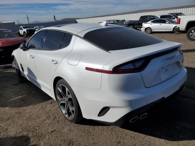 KNAE45LC4J6020812 - 2018 KIA STINGER GT1 WHITE photo 2