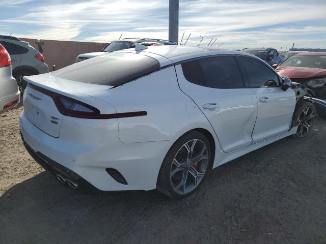 KNAE45LC4J6020812 - 2018 KIA STINGER GT1 WHITE photo 3