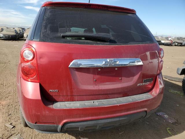 2GNFLFEK4F6249262 - 2015 CHEVROLET EQUINOX LT RED photo 6