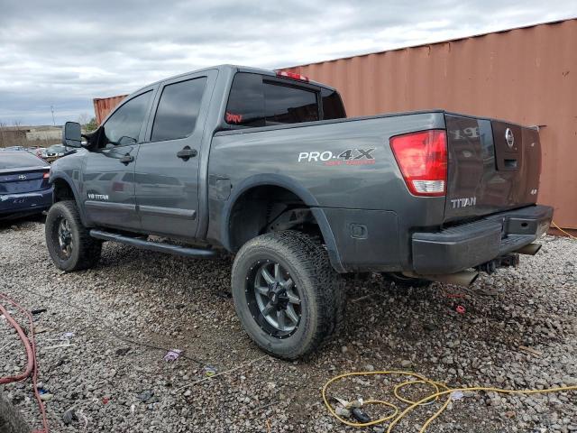 1N6AA07CX8N328054 - 2008 NISSAN TITAN XE GRAY photo 2