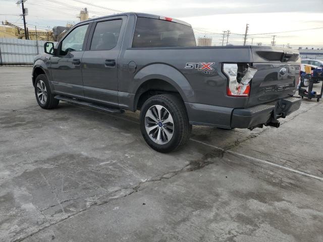 1FTEW1EP3KKC21941 - 2019 FORD F150 SUPERCREW GRAY photo 2