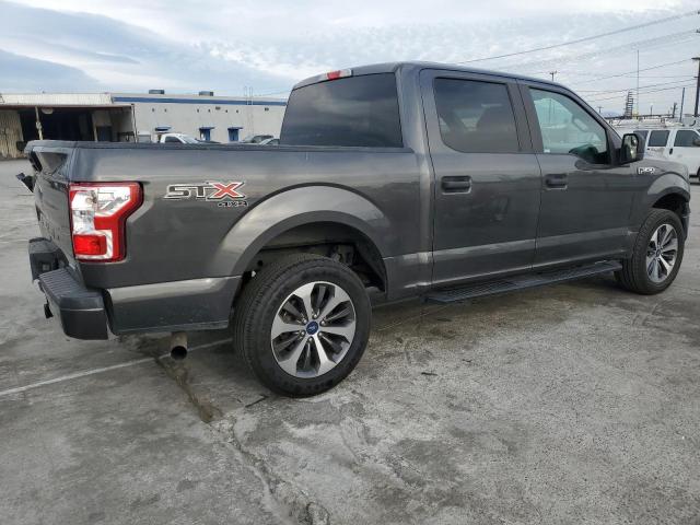 1FTEW1EP3KKC21941 - 2019 FORD F150 SUPERCREW GRAY photo 3