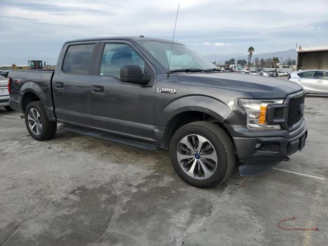 1FTEW1EP3KKC21941 - 2019 FORD F150 SUPERCREW GRAY photo 4