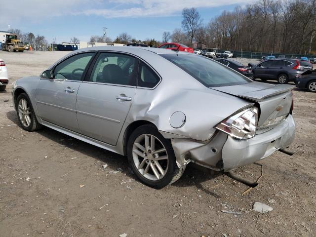 2G1WC5E32D1199928 - 2013 CHEVROLET IMPALA LTZ SILVER photo 2