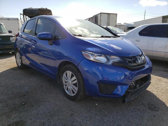 JHMGK5H56GX015320 - 2016 HONDA FIT LX BLUE photo 4