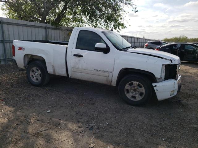 1GCEC14J97Z651381 - 2007 CHEVROLET SILVER1500 C1500 WHITE photo 4