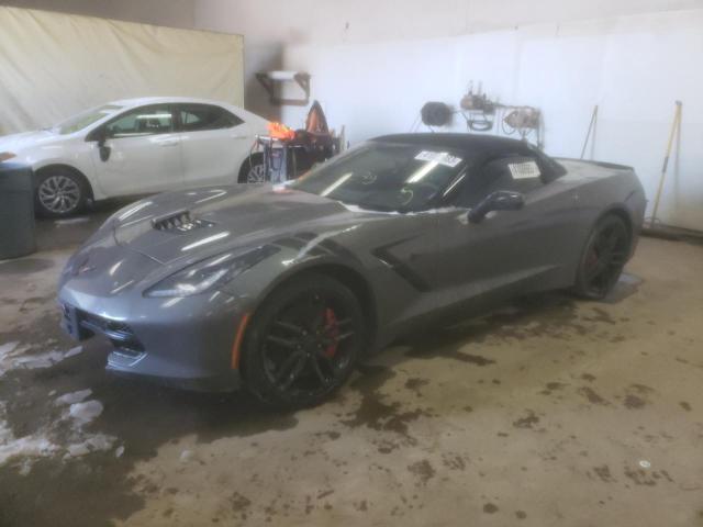 1G1YJ3D76G5100392 - 2016 CHEVROLET CORVETTE STINGRAY Z51 2LT GRAY photo 1