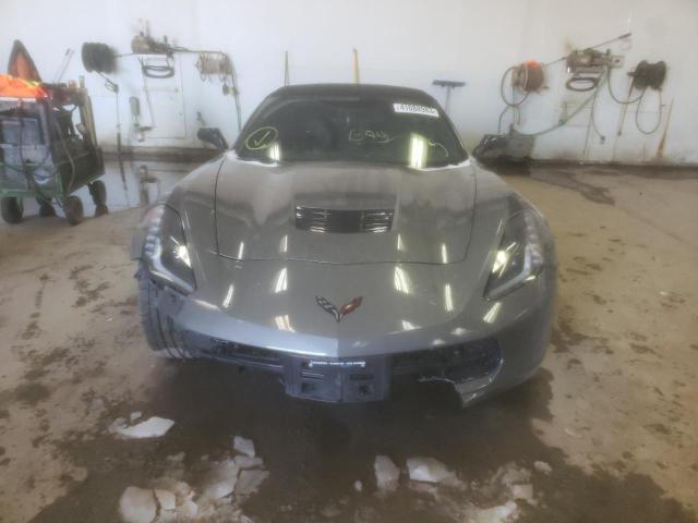 1G1YJ3D76G5100392 - 2016 CHEVROLET CORVETTE STINGRAY Z51 2LT GRAY photo 5