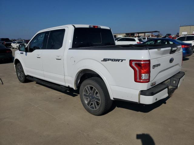 1FTEW1CF5HKC32555 - 2017 FORD F150 SUPERCREW WHITE photo 2