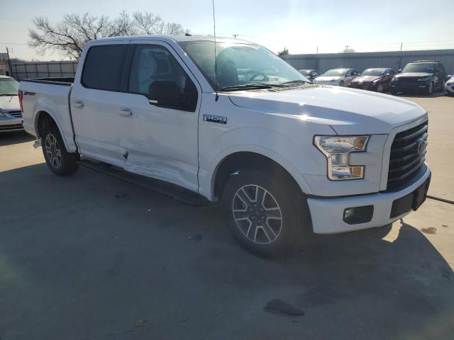 1FTEW1CF5HKC32555 - 2017 FORD F150 SUPERCREW WHITE photo 4