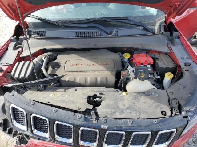 3C4NJDCB2KT754479 - 2019 JEEP COMPASS LIMITED RED photo 12