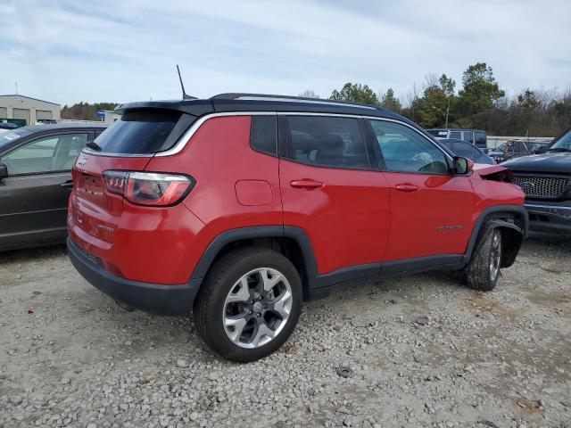 3C4NJDCB2KT754479 - 2019 JEEP COMPASS LIMITED RED photo 3