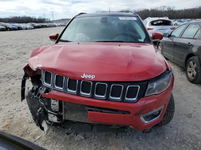 3C4NJDCB2KT754479 - 2019 JEEP COMPASS LIMITED RED photo 5
