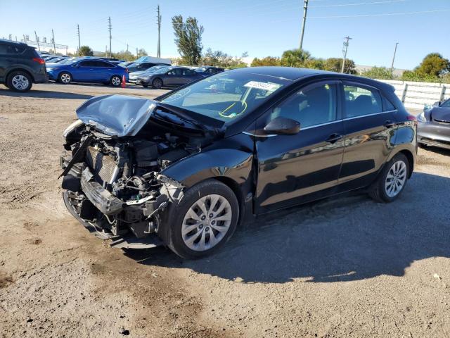 KMHD35LH6GU276883 - 2016 HYUNDAI ELANTRA GT BLACK photo 1