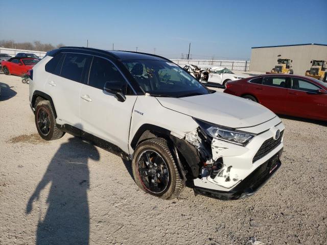 2T3EWRFV5LW093996 - 2020 TOYOTA RAV4 XSE WHITE photo 4