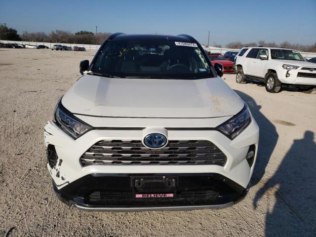 2T3EWRFV5LW093996 - 2020 TOYOTA RAV4 XSE WHITE photo 5