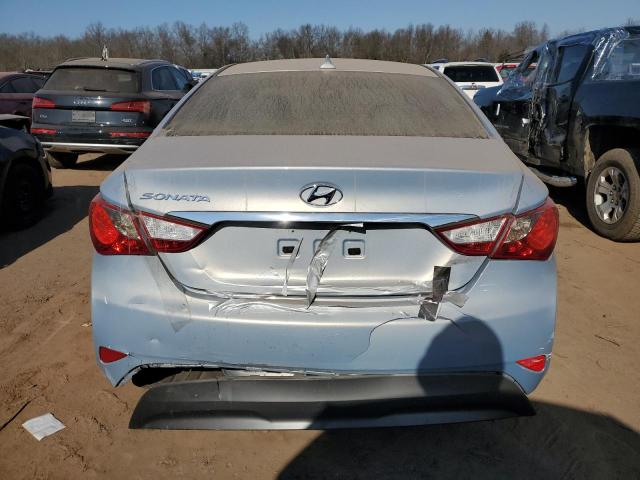 5NPEB4AC7EH918094 - 2014 HYUNDAI SONATA GLS BLUE photo 6